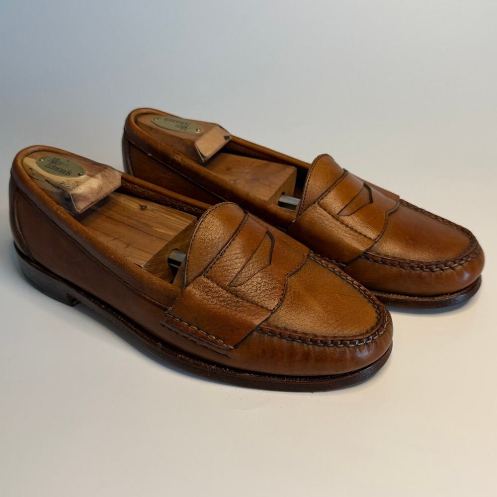 NEW HEELS Rancourt & Co. x Cole Haan Pinch Penny Loafer Made in USA Brown 8.5 D